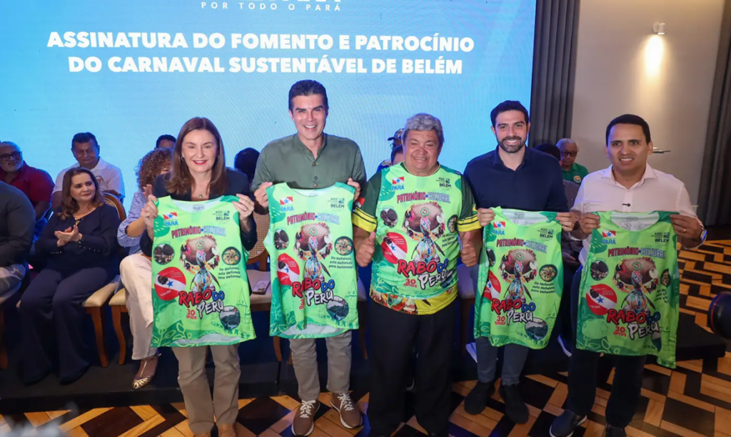 Estado e Município anunciam investimentos de R$ 3,2 milhões para escolas de samba de Belém