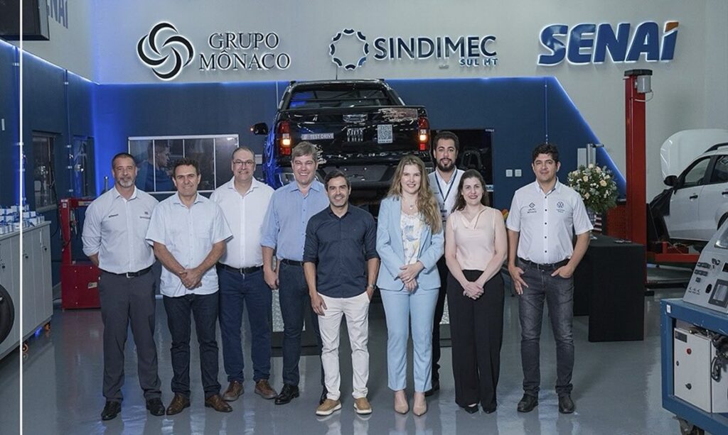 Centro de Treinamento Automotivo é inaugurado em Rondonópolis para qualificação profissional com apoio do Grupo Mônaco
