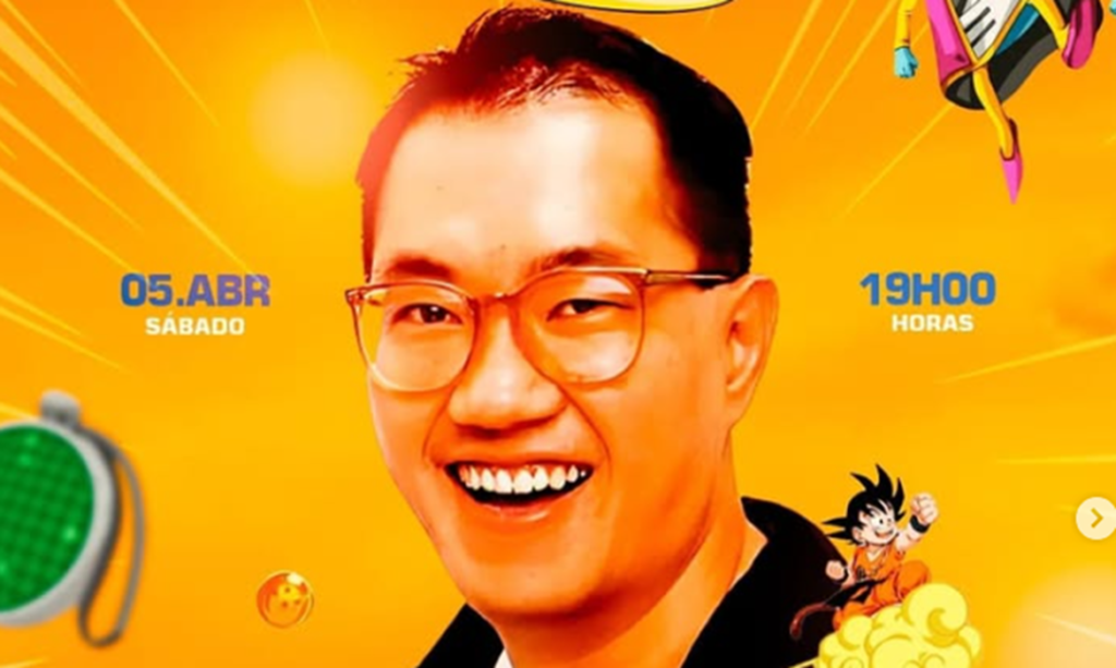 Homenagem a Akira Toriyama com Geek Rock Band e DJ FAYU ocorre em Belém no mês de abril