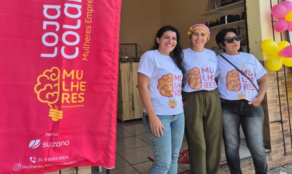 Empreendedoras inauguram loja colaborativa com apoio da Suzano em Belém