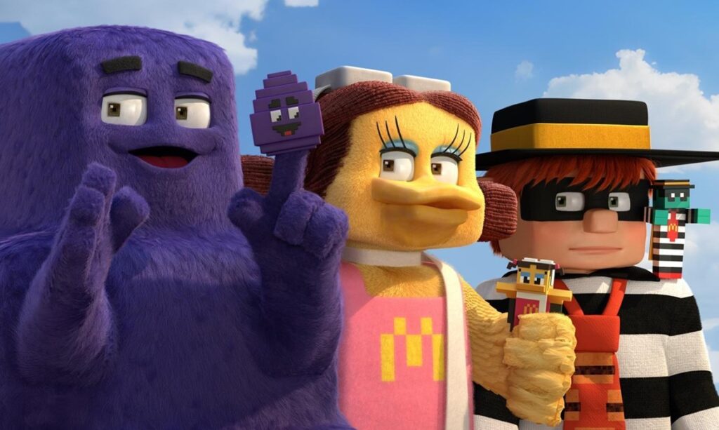 McDonald’s lança campanha inspirada em “Um Filme Minecraft” com brindes exclusivos