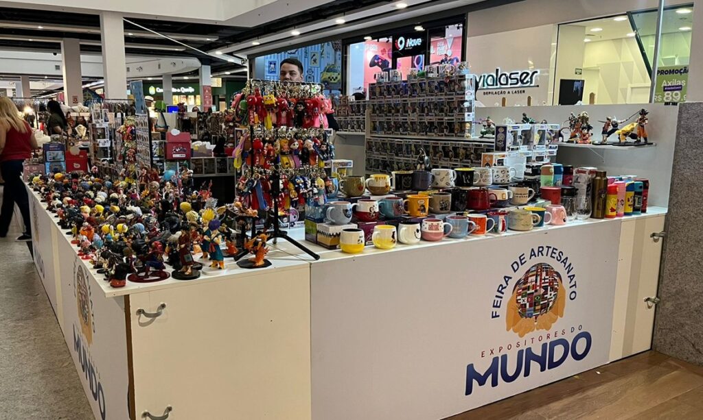 Feira Artesanato Expositores do Mundo leva cultura e diversidade ao Shopping Metrópole Ananindeua