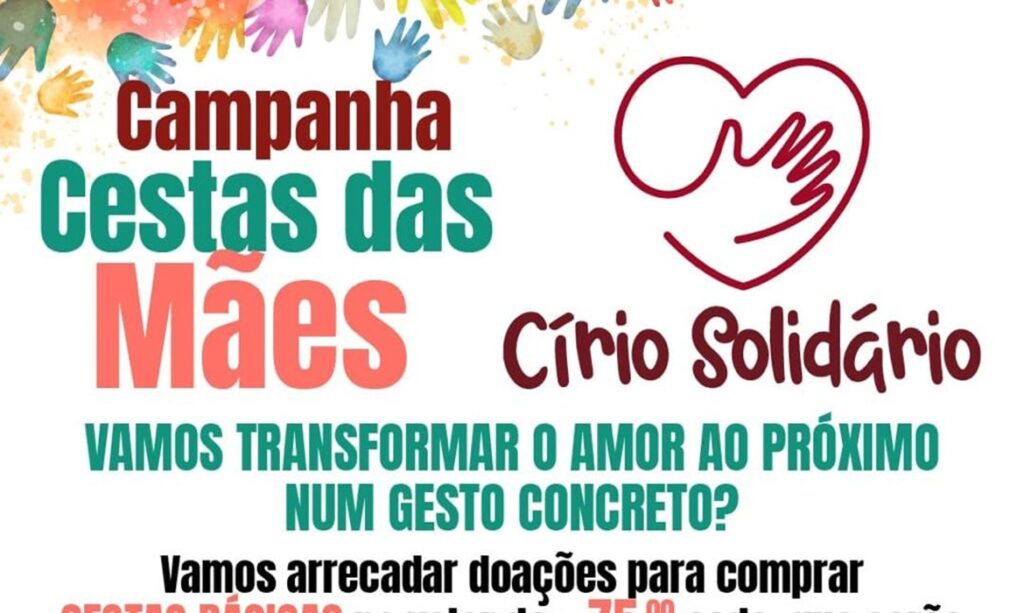Círio Solidário retoma campanha para arrecadar cestas básicas para mães em vulnerabilidade