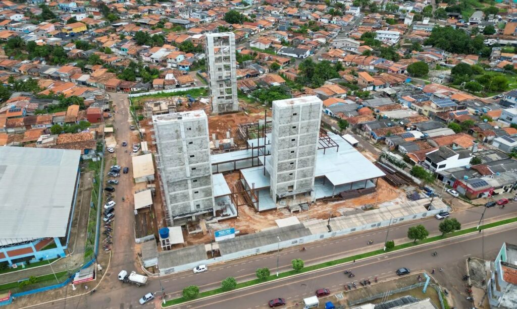 Novo Hospital Regional de Tucuruí avança com 30% das obras concluídas