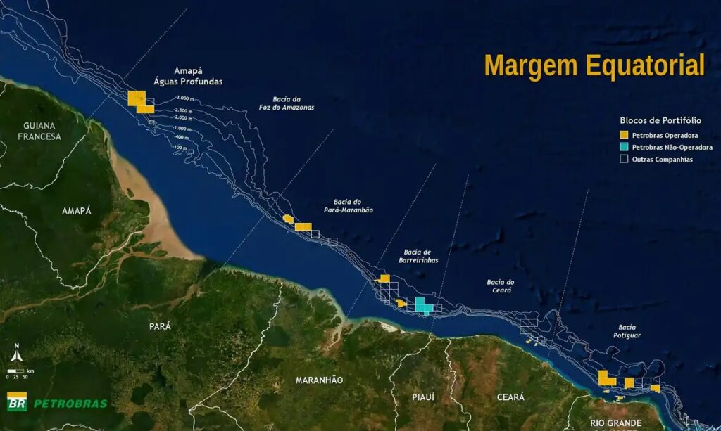 Ibama avança no licenciamento para exploração de petróleo na Bacia da Foz do Amazonas
