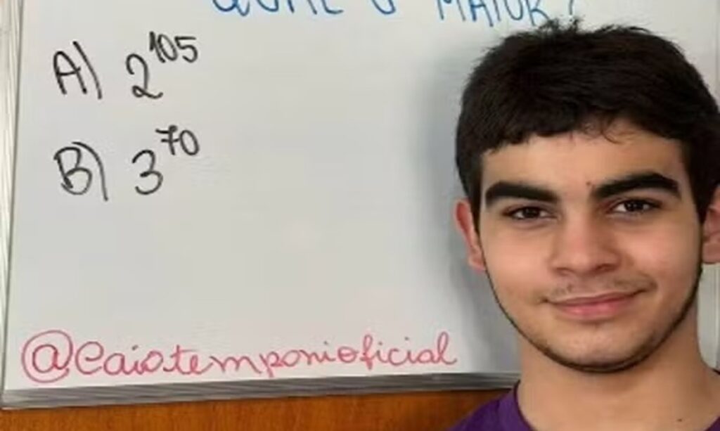 Jovem brasileiro é reconhecido entre os 100 maiores prodígios do mundo