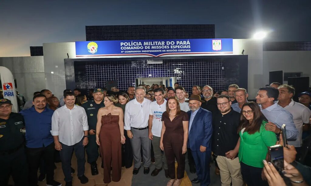 Helder entrega novas estruturas para a PM em Altamira