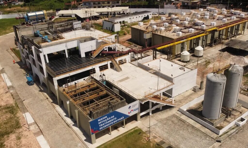 Belém terá maior estação de tratamento de esgoto do Pará com conclusão prevista para setembro
