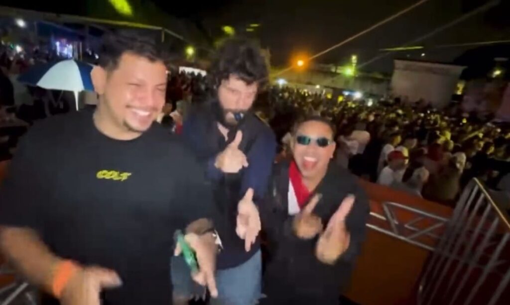 Diogo Defante leva "Repórter Doidão" a Belém e se apresenta em estrutura do Crocodilo