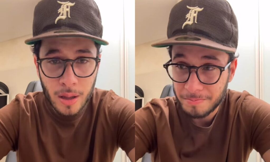 Irmão de Marília Mendonça chora ao pedir fim de ataques à mãe nas redes sociais