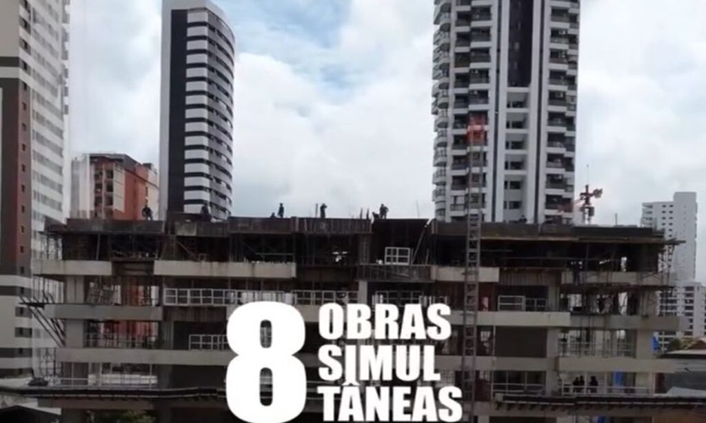 Leal Moreira avança com oito obras simultâneas em demonstração de capacidade e planejamento