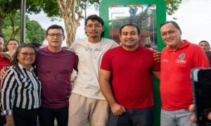 Prefeito Renato Ogawa entrega novo espaço urbanístico em frente à Igreja de Nossa Senhora das Dores em Itupanema