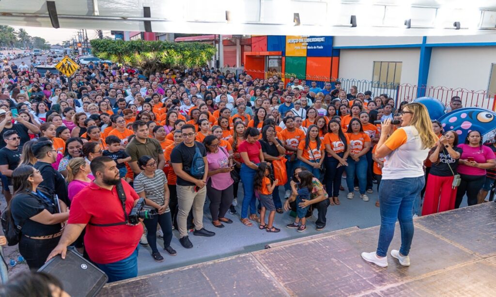 Benevides zera fila por vagas em creche com inauguração de novo anexo do CMEI Berço da Liberdade
