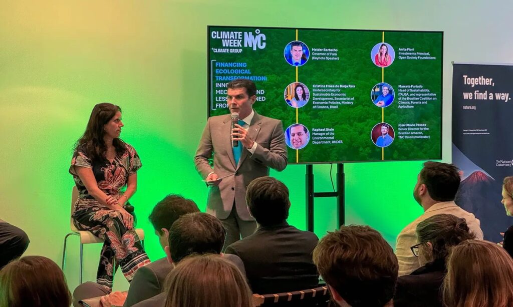 Helder anuncia primeiro Parque de Bioeconomia e Inovação do Brasil durante Semana do Clima em NY