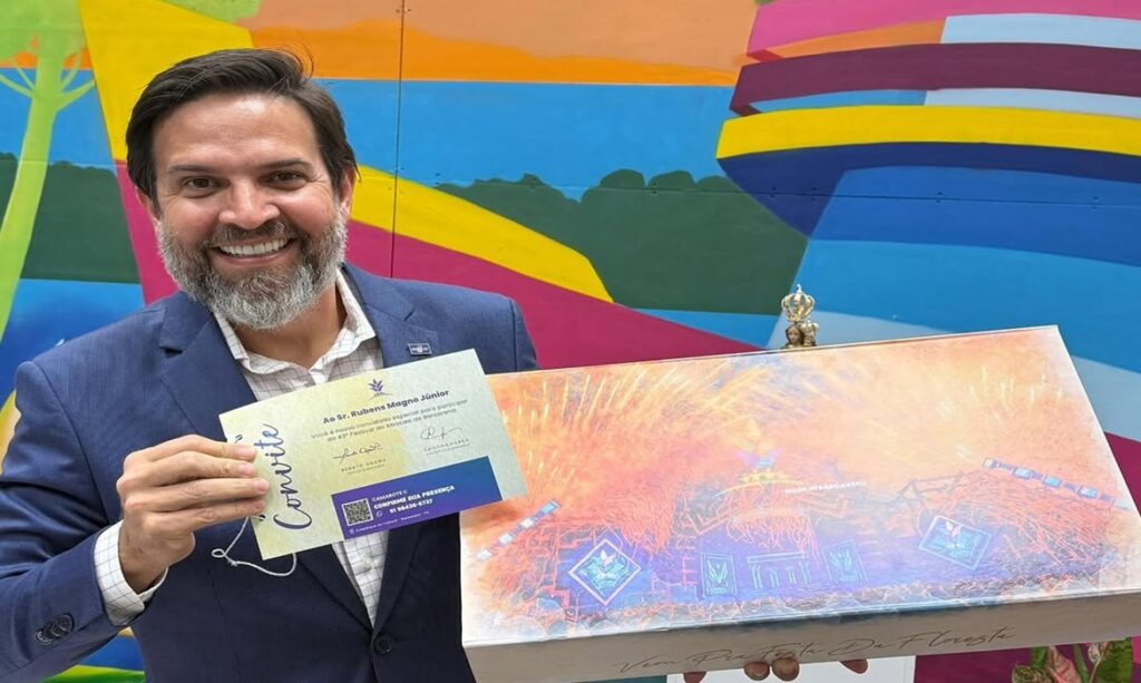 Rubens Magno recebe convite do Festival do Abacaxi em Barcarena