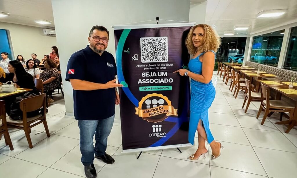 Empresária Adair Neves participa do Jantar de Negócios do CONJOVE