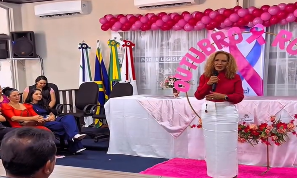 Adair Neves apoia evento de conscientização sobre saúde da mulher na Câmara de Capanema