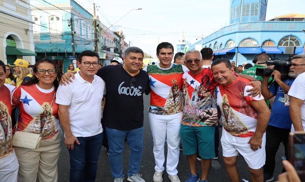 Prefeito Renato Ogawa participa do Círio de Nazaré ao lado do governador