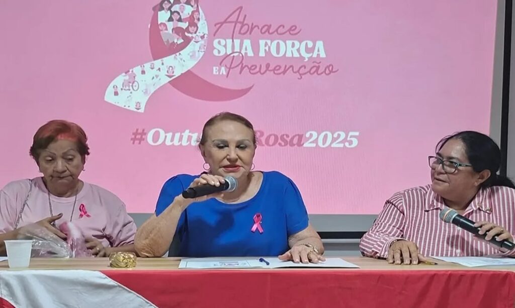Deputada Elcione reforça importância da prevenção no Outubro Rosa em evento do MDB Mulher Pará