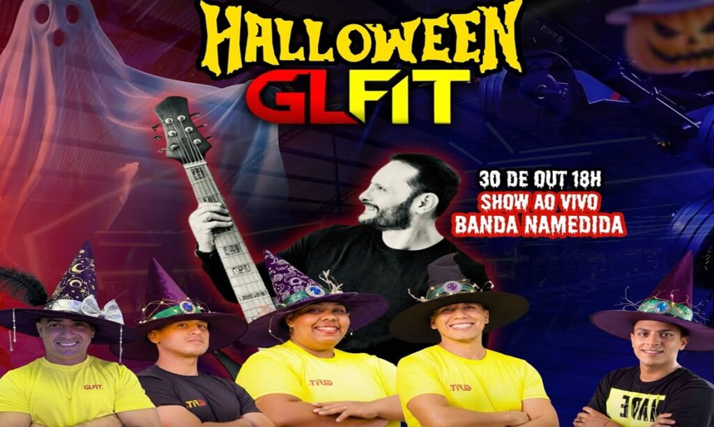 Academia GLFIT promove festival de Halloween com dois dias de programação temática