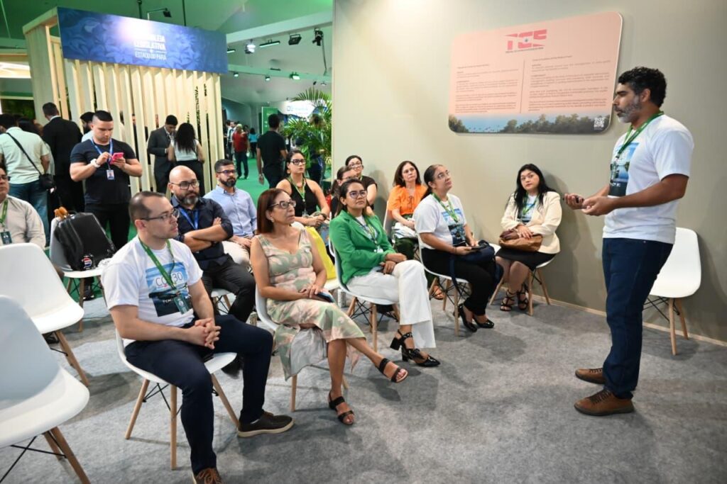 Na COP 30 estande do Sistema Tribunais de Contas inicia com palestras 1 Na COP 30 estande do Sistema Tribunais de Contas inicia com palestras