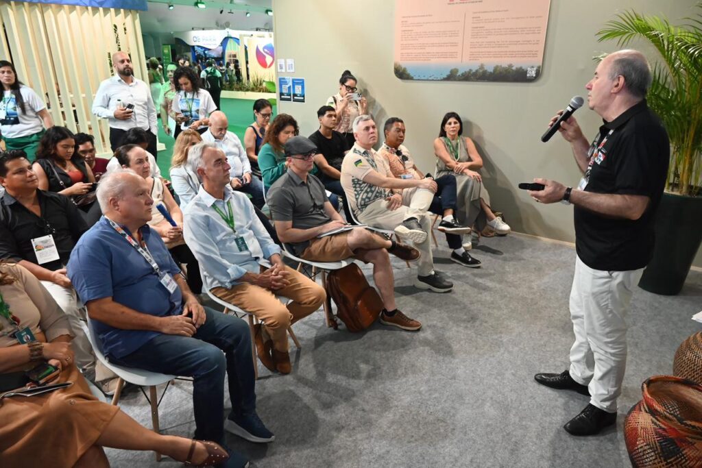 Tributação Verde e desenvolvimento socioeconômico é tema de palestra no estande Sistema Tribunais de Contas 1 Tributação Verde e desenvolvimento socioeconômico é tema de palestra no estande Sistema Tribunais de Contas