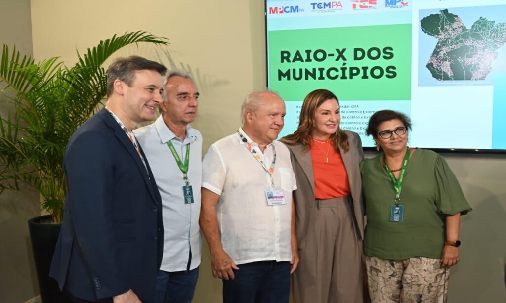 Vice-governadora Hana visita estande dos Tribunais de Contas na COP30 e destaca papel fiscalizador