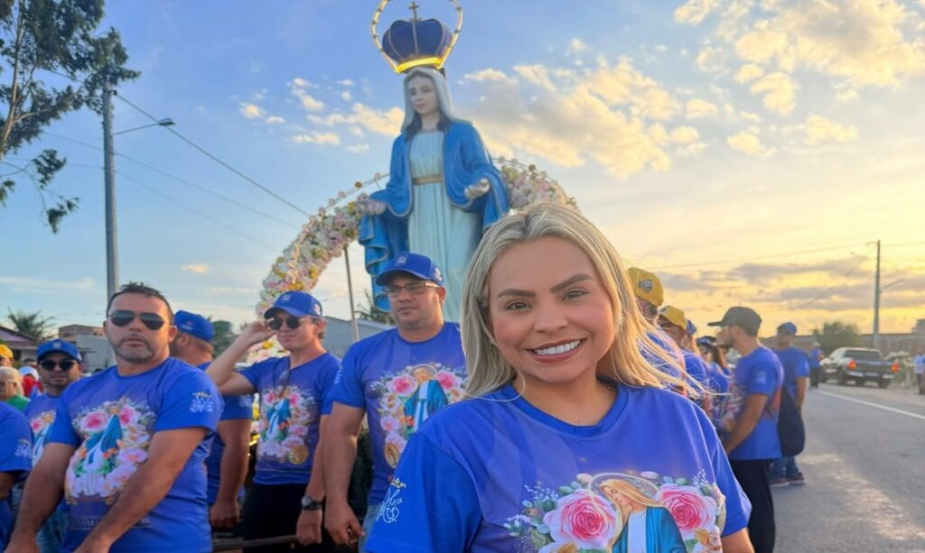 Prefeita Patrícia renova fé e propósito em celebração do Círio das Graças 5 Prefeita Patrícia renova fé e propósito em celebração do Círio das Graças