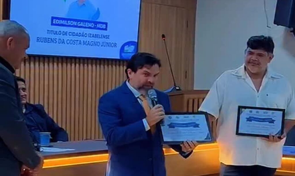 Diretor do Sebrae no Pará, Rubens Magno, recebe título de Cidadão Izabelense