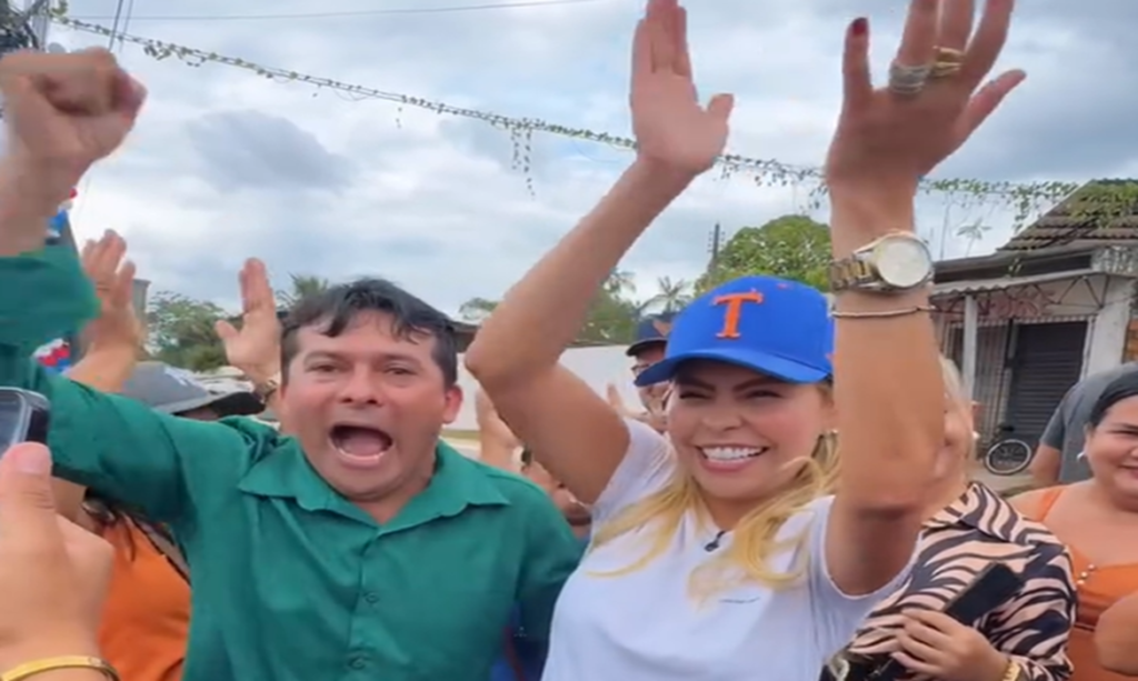 Prefeita Patrícia celebra área de lazer no Santa Lúcia em Marituba