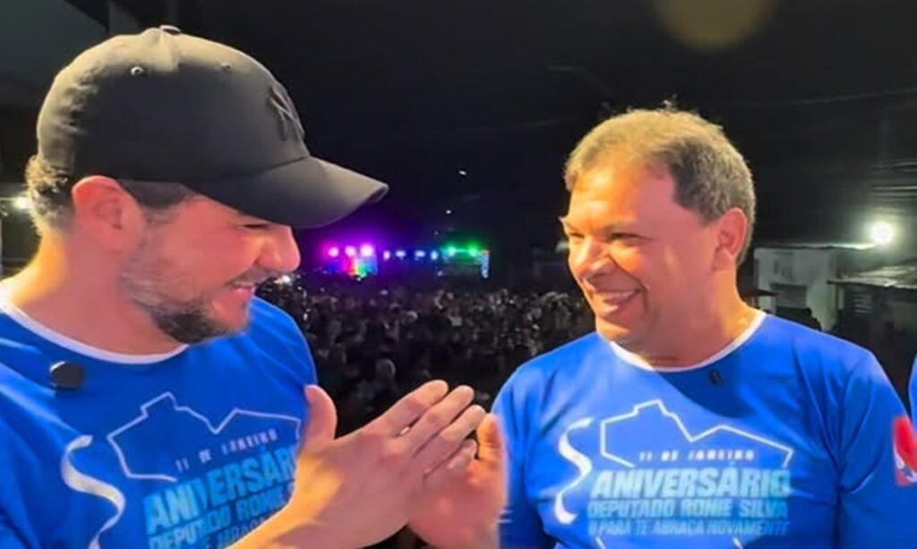 Deputado Chicão homenageia Ronie Silva pelo seu aniversário