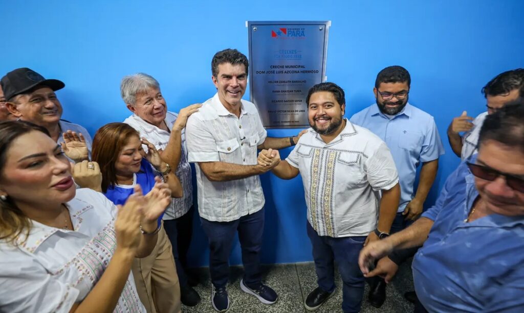 Governador Helder inaugura creche modelo em Soure para atender primeira infância no Marajó