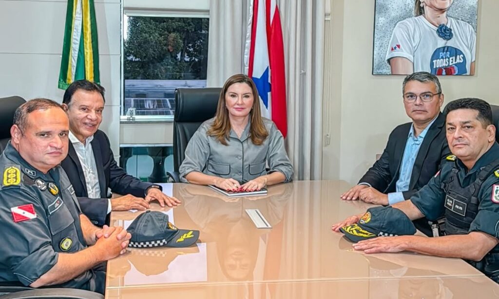 Vice-governadora Hana reúne com cúpula da Segurança para alinhar ações e planejamento
