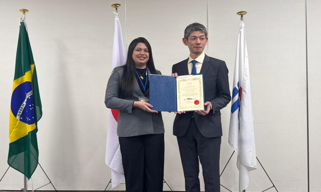 Secretária de Meio Ambiente de Augusto Corrêa participa de curso sobre lixo marinho no Japão