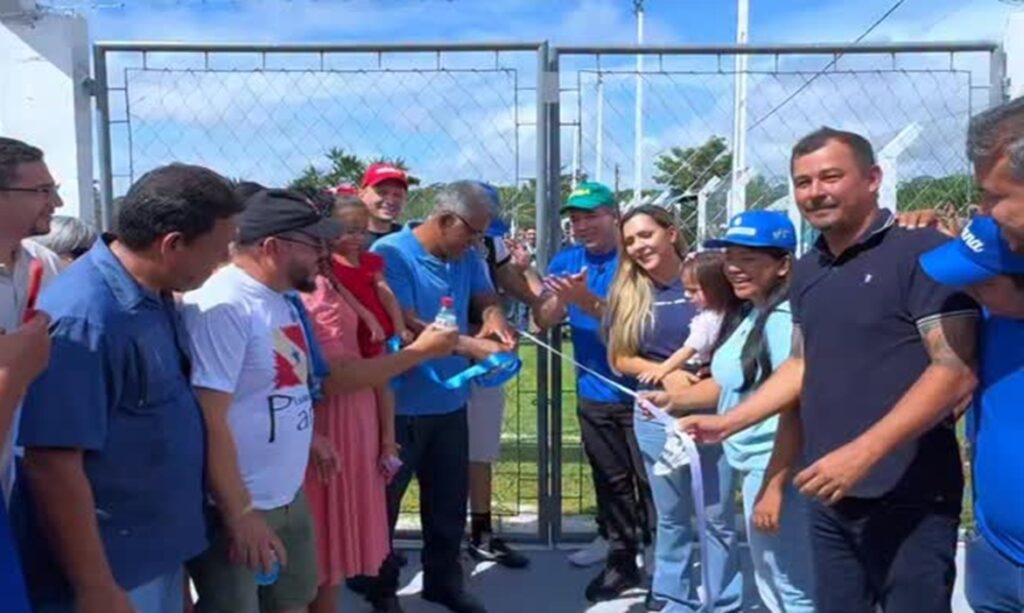 Prefeito Alexandre Siqueira inaugura terceira arena esportiva com foco na inclusão social e lazer comunitário