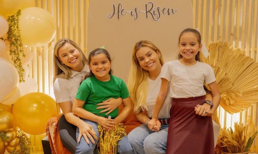Prefeita Patrícia celebra Páscoa ao lado da filha e sobrinha 1 Prefeita Patrícia celebra Páscoa ao lado da filha e sobrinha