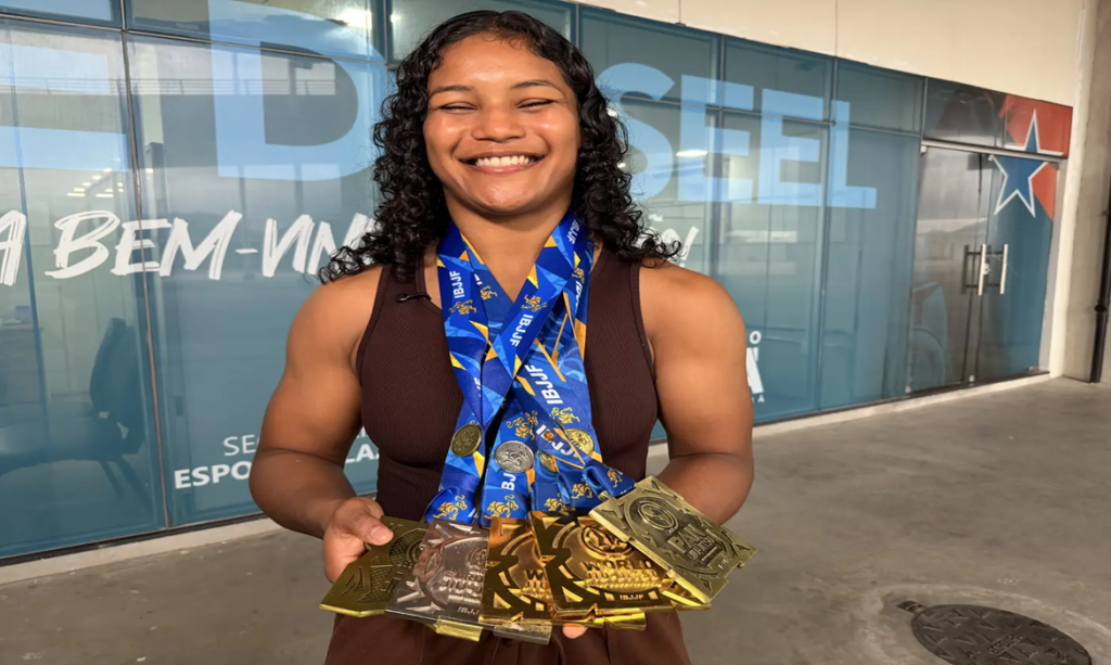 Atleta paraense agradece apoio do Estado após conquistar bronze no Pan-Americano de Jiu-jitsu