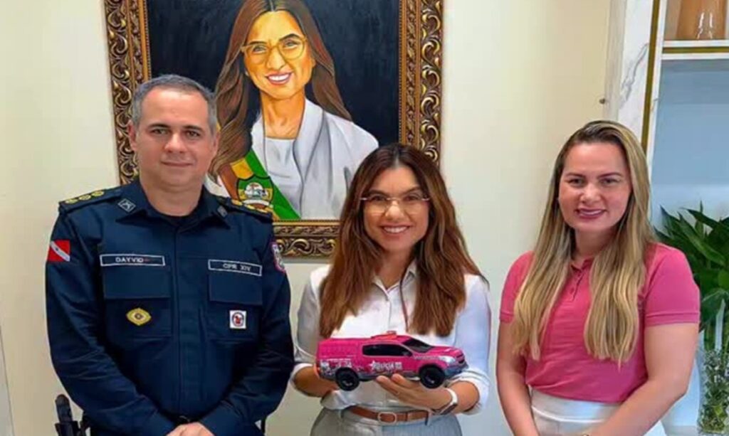 Prefeita Josemira Gadelha anuncia reforço na proteção às mulheres com nova viatura em Canaã dos Carajás