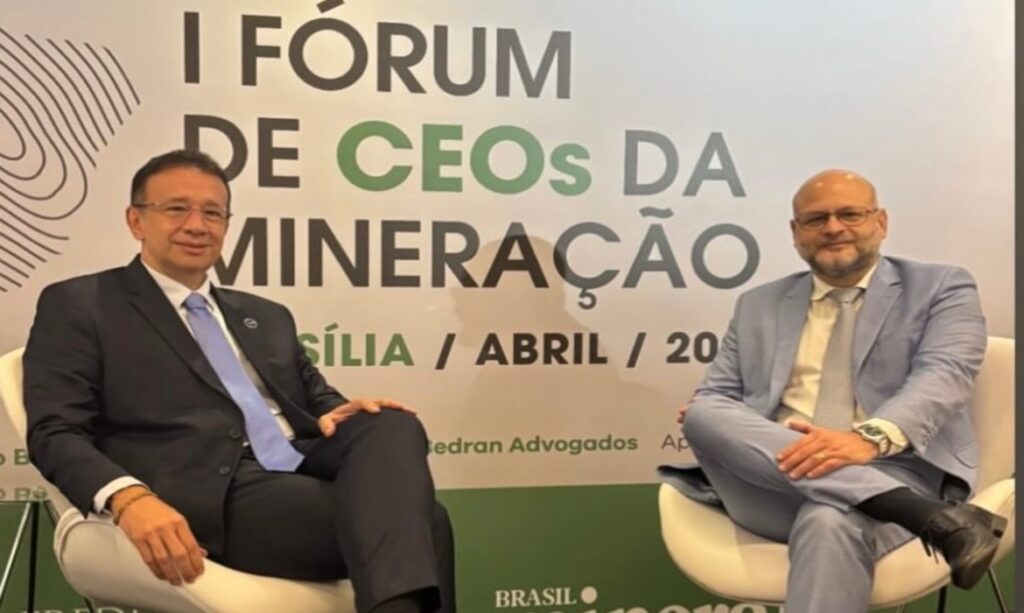 José Fernando participa de fórum sobre o futuro da mineração em Brasília