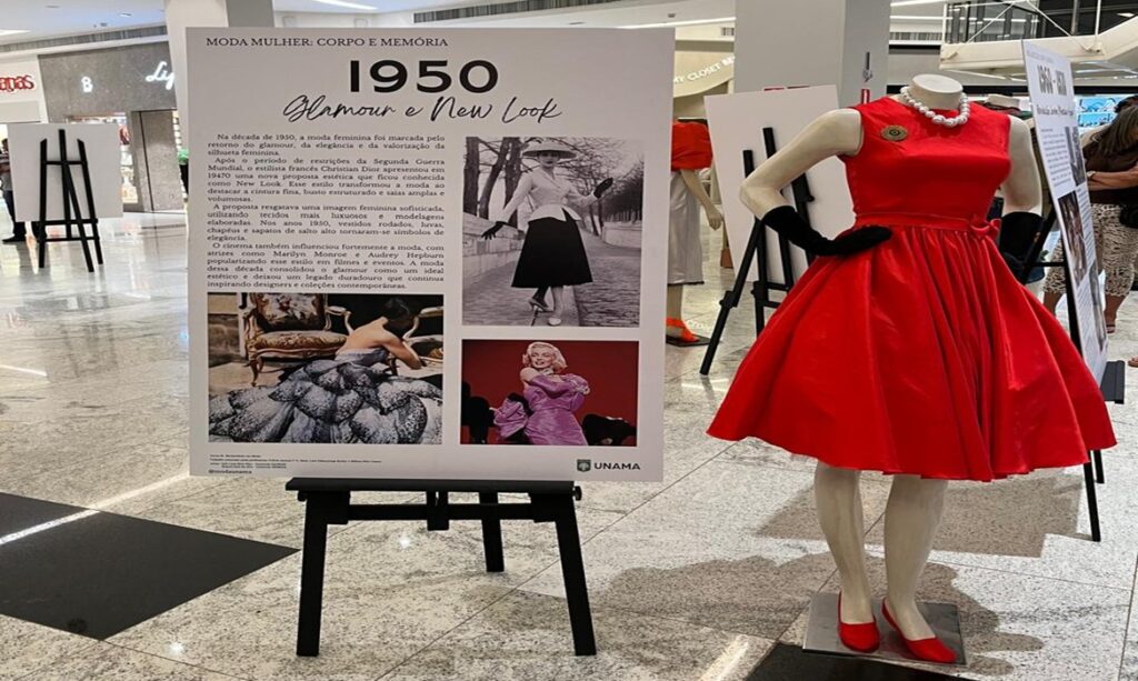 Exposição “Moda Mulher: corpo e memória” no Bosque Grão Pará celebra evolução da moda e a emancipação feminina