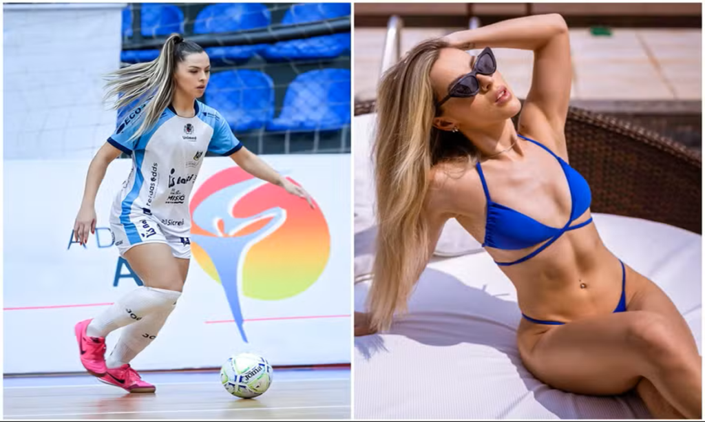 Jogadora expulsa de time por perfil adulto promete expor hipocrisia do esporte em livro: “Compravam meus nudes”