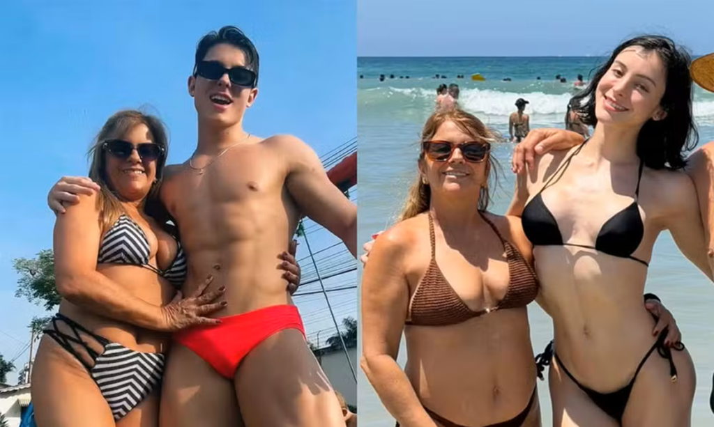 Bella Longuinho homenageia mãe Jurema com fotos de antes e depois da transição: "Obrigada por nunca soltar a minha mão"