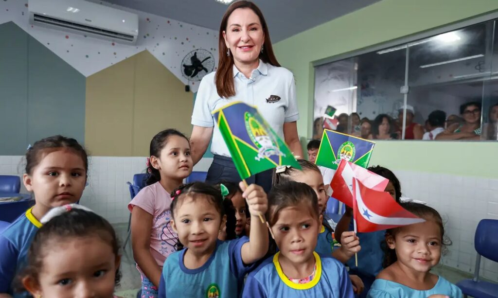 Governadora Hana Ghassan entrega 26ª creche do programa “Creches Por Todo o Pará” em Quatipuru
