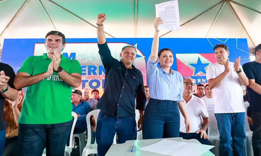 Governadora Hana firma convênio para concluir Terminal Rodoviário de Pau D’Arco