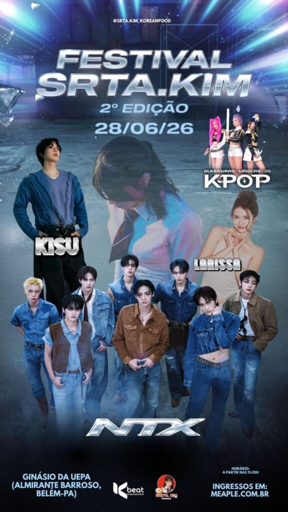 2º Festival Srta.Kim de Cultura Coreana acontece em 28 de junho em Belém com atrações internacionais e homenagem a Kimberly 2 2º Festival Srta.Kim de Cultura Coreana acontece em 28 de junho em Belém com atrações internacionais e homenagem a Kimberly