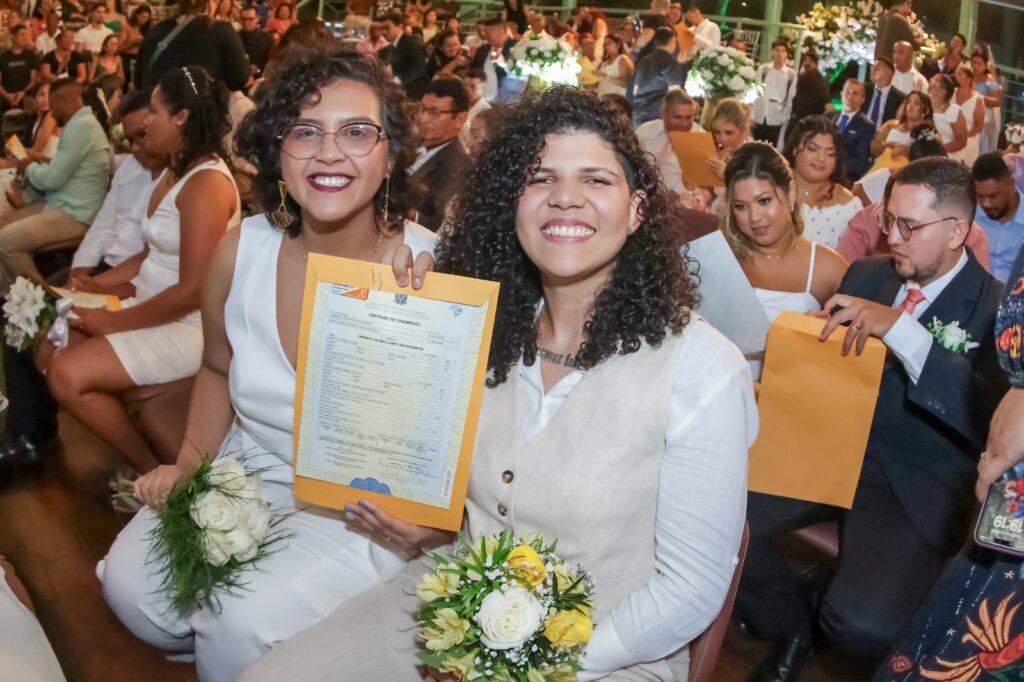 Defensoria Pública do Pará realiza 8º Casamento Comunitário em Belém com 47 casais e alcança marca de 500 uniões oficializadas 1 Defensoria Pública do Pará realiza 8º Casamento Comunitário em Belém com 47 casais e alcança marca de 500 uniões oficializadas