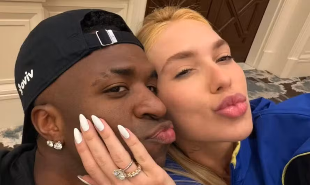 Vini Jr. ignora rumores de crise com Virginia Fonseca e foca em gols pelo Real Madrid