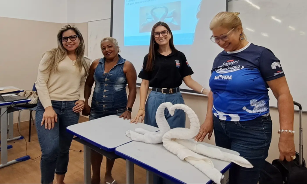 Sedeme promove curso de hotelaria e organização de ambientes em Benevides para fortalecer qualificação profissional e geração de renda na Usina da Paz