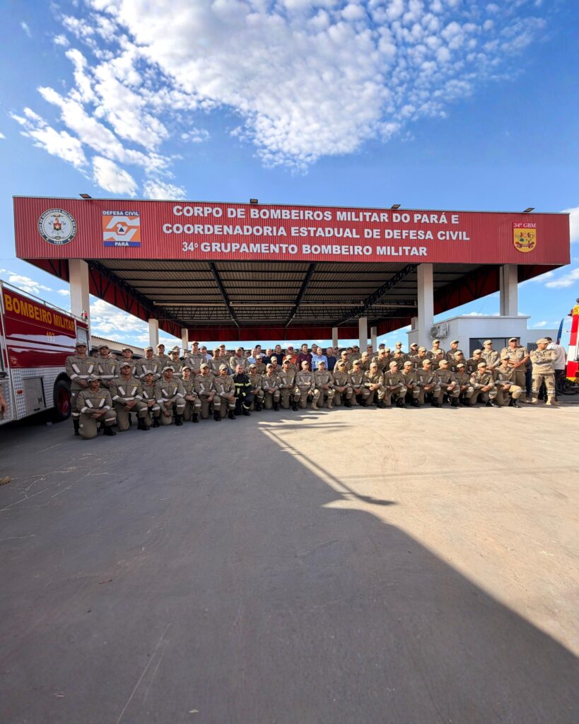Deputado Torrinho Torres participa da entrega do 34º Grupamento do Corpo de Bombeiros em Xinguara