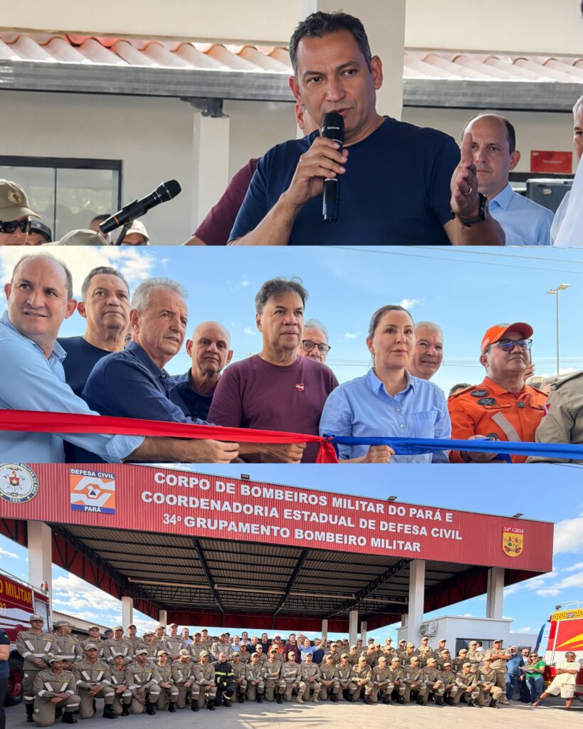 Deputado Torrinho Torres participa da entrega do 34º Grupamento do Corpo de Bombeiros em Xinguara